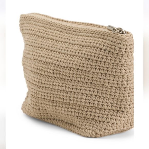 The Sak Rainbow Essential Medium Hand Crochet Pouch, Boho Chic, Festival, NWT - Picture 2 of 3